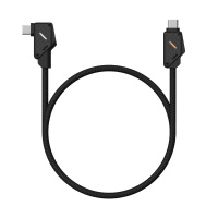 Aulumu M07 Datový a nabíjecí kabel USB-C Carbon Fiber 2m, Černá
