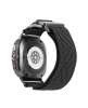 Aulumu CS03 Titanium Mag Buckle Quick-Release řemínek, černá spona, černý pásek