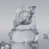 Aulumu G09 Ghost Infinite 360° MagSafe Stojánek, Translucent White