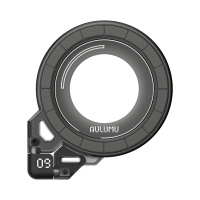 Aulumu G09 Ghost Infinite 360° MagSafe Stojánek, Translucent Gray