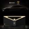 BUGANi Brief Pro Lamborghini přenosný Bluetooth reproduktor Black+Silver