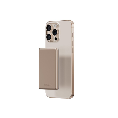 ENERGEA AluPac Mini 5K MagSafe powerbanka 5000 mAh, Gold
