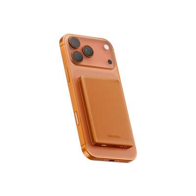 ENERGEA AluPac Mini 5K MagSafe powerbanka 5000 mAh, Orange