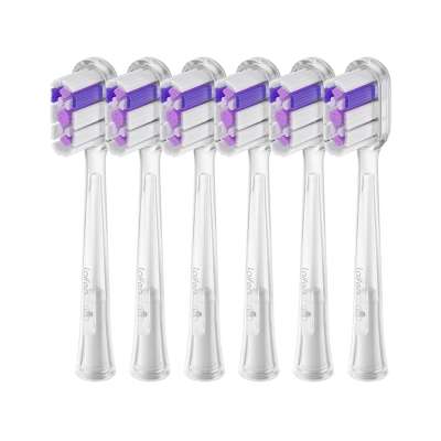 Laifen Náhradní hlavice 2.0 Ultra-Whitening 6ks, transparentní