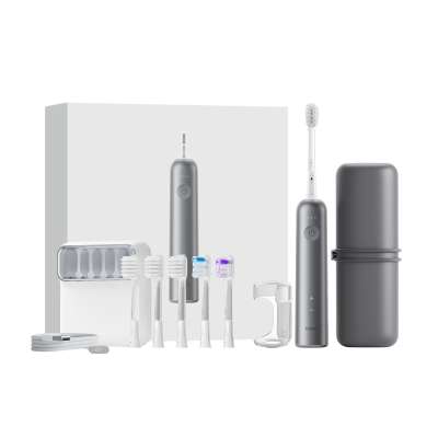 Laifen Elektrický kartáček LFTB01-A Aluminium Giftbox Šedý