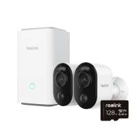 Reolink Hub 1 + 2x Argus Series B310 bateriové kamery s Home Hubem + 128GB microSD karta