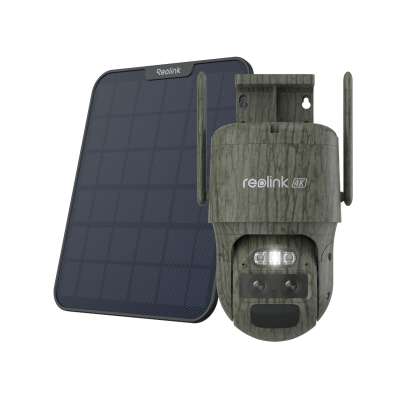 Reolink Trackmix Series G770-C + Solar Panel 2-C bateriová 4G bezpečnostní kamera maskáčová