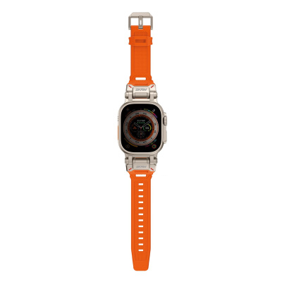 SKINARMA Titon řemínek pro Apple Watch 49/46/45/44 mm Orange