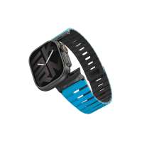 SKINARMA GEMINI magnetický řemínek pro Apple Watch 49/46/45/44 mm Blue