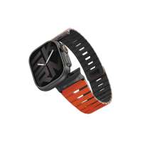 SKINARMA GEMINI magnetický řemínek pro Apple Watch 49/46/45/44 mm Orange