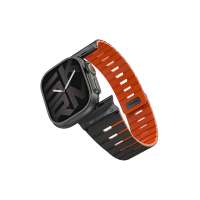 SKINARMA GEMINI magnetický řemínek pro Apple Watch 49/46/45/44 mm Sienna