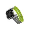 SKINARMA GEMINI řemínek + ATOM pouzdro pro Apple Watch 46 mm Nite Glow Edition Lime Green