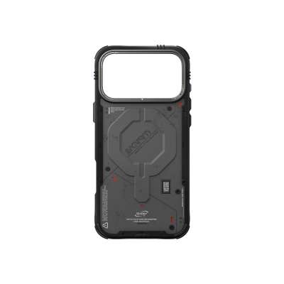 SKINARMA Vigor Mag-Charge ochranný kryt na iPhone 17 Pro Max, Charcoal