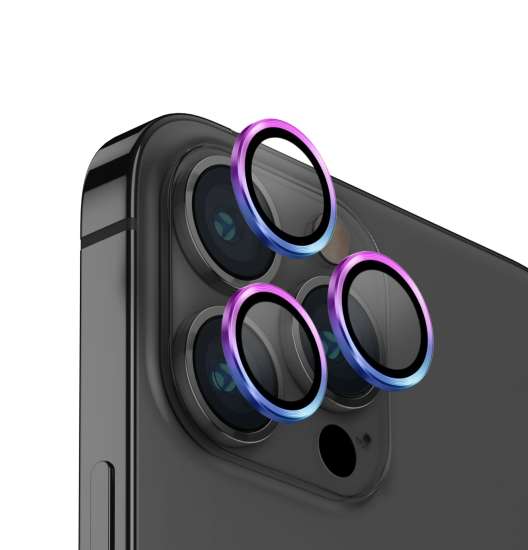 UNIQ OPTIX IPHONE 14 PRO 6.1 / 14 PRO MAX 6.7 (2022) CAMERA LENS PROTECTOR - IRIDESCENT (IRIDESCENT)