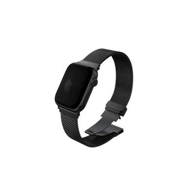 UNIQ Dante Pro řemínek pro Apple Watch 42/41/40 mm Graphite black