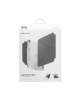 UNIQ Camden Click 2025 pouzdro iPad 10.9" 10.gen (2022) / iPad 11" A16 (2025), Rhino grey