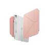 UNIQ Camden Click 2025 pouzdro iPad 10.9" 10.gen (2022) / iPad 11" A16 (2025), Blush (pink)