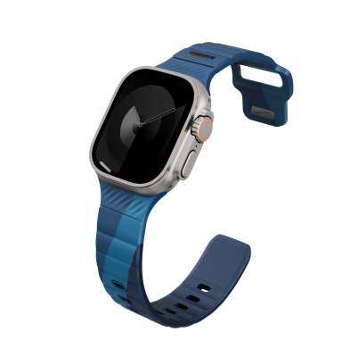 UNIQ Stride DE FKM řemínek pro Apple Watch 49/46/45/44 mm Storm