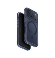 UNIQ Combat MagClick charging ochranný kryt na iPhone 17 Pro, Navy blue