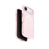 UNIQ Clario MagClick charging ochranný kryt na iPhone Air, Primrose pink