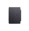 UNIQ Camden Lite pouzdro iPad 10.9" 10.gen (2022) / iPad 11" A16 (2025), Charcoal grey