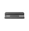 UNIQ Camden Lite pouzdro iPad 10.9" 10.gen (2022) / iPad 11" A16 (2025), Charcoal grey