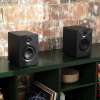 Victrola VPS-400-BLK-INT Tempo Bluetooth regálové reproduktory s Auracast černé