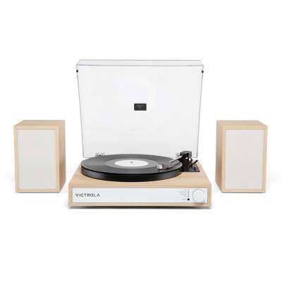 Victrola VTS-1300-NAT-INT Harmony gramofon béžový