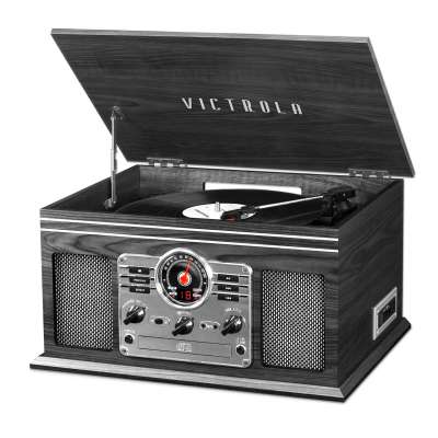 Victrola VTA-200B gramofon šedý