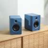 Victrola VPS-400-BLU-INT Tempo Bluetooth regálové reproduktory s Auracast modré