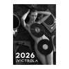 Victrola A2 černobílý designový kalendář 2026 - Lukáš Dvořák