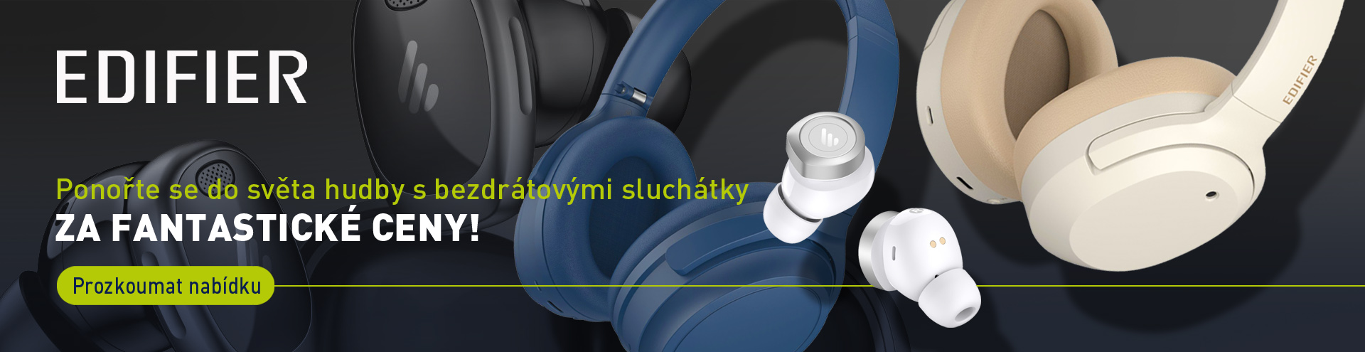 Banner ke značce EDIFIER